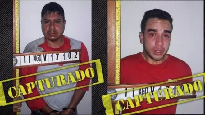 El ministro de Interior mostró a los detenidos en Twitter.