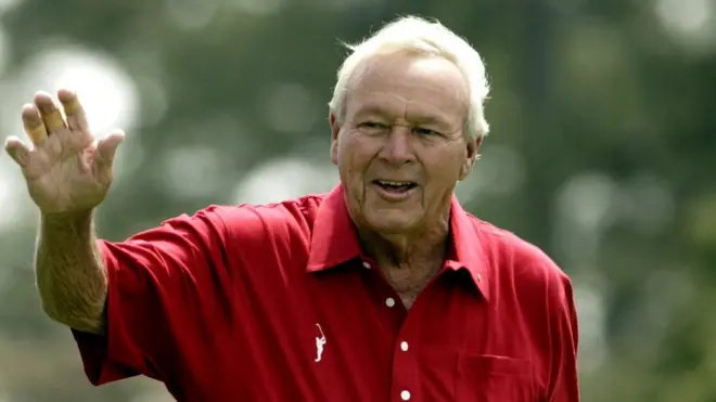 Arnold Palmer ganó cuatro veces el Masters y también fue campeón en el Abierto de Estados Unidos y el Abierto Británico.