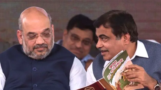 અમિત શાહ અને ગડકરી