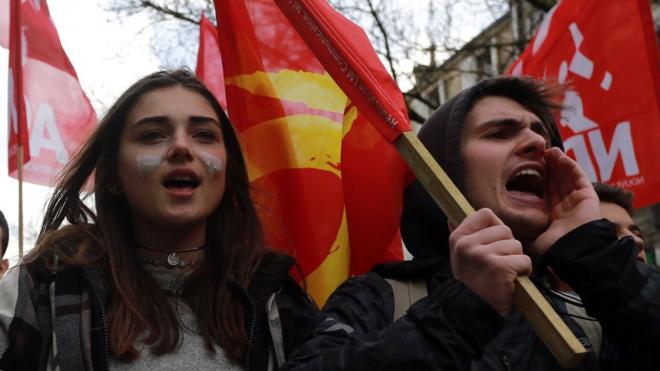 Giới trẻ Pháp biểu tình đòi việc làm