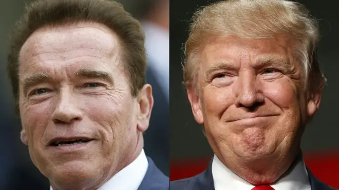 Арнольд Шварценеггер і Дональд Трамп посварилися через рейтинги телешоу "Celebrity Apprentice"