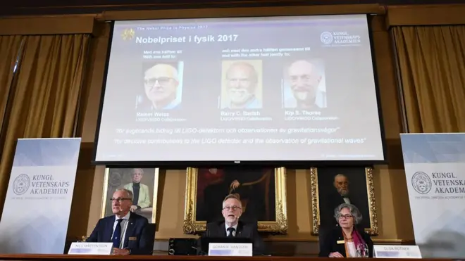 Nobel Fizik ödülü duyurusu