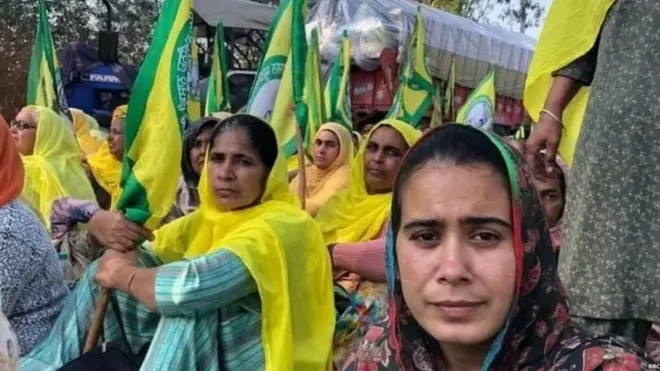 احتجاج کے دوران سینکڑوں کسان ہلاک ہوئے تھے