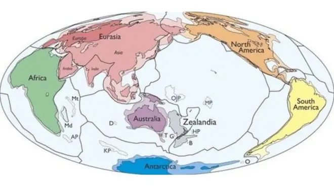 Des chercheurs australiens affirment avoir découvert un septième continent dans l'océan Pacifique.