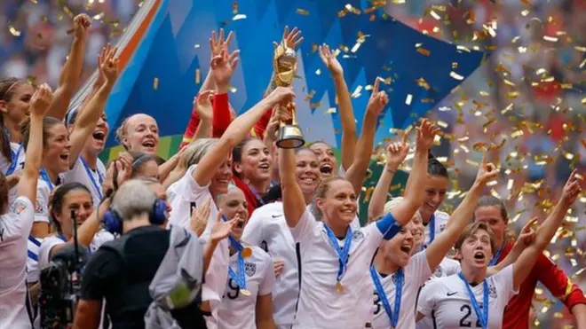 The USA won 5-2 against Japan in the 2015 World Cup final
