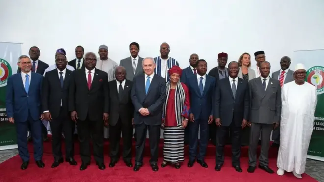 ایکوواز کانفرنس لائبیریا میں منعقد کی گئی جس میں اسرائیلی وزیر اعظم نے بھی شرکت کی