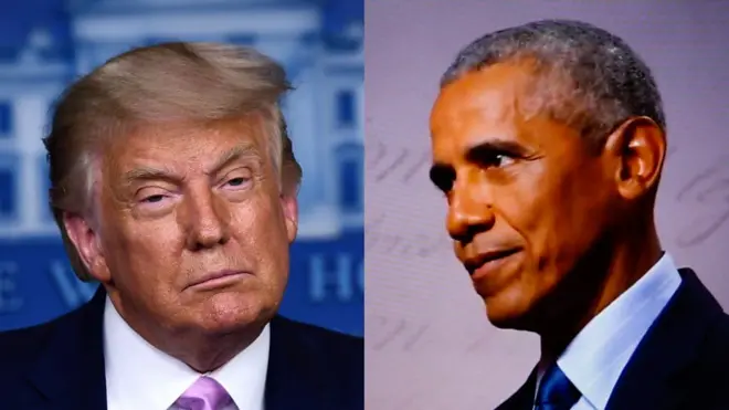 أوباما وترامب