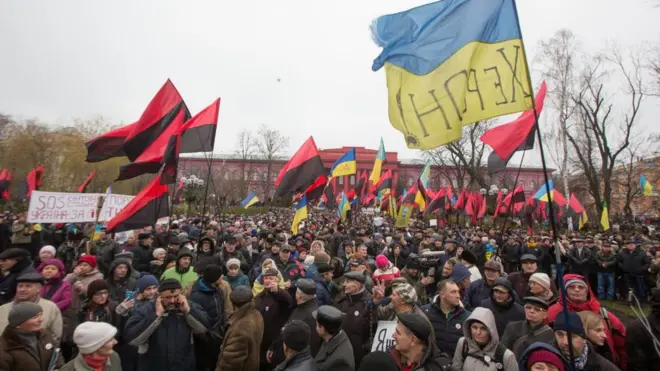 Минулого тижня на подібний марш у Києві, за різними оцінками, зібрались від 3 до 10 тисяч людей