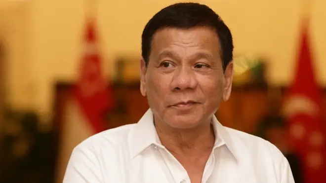 Filipinler Devlet Başkanı Rodrigo Duterte