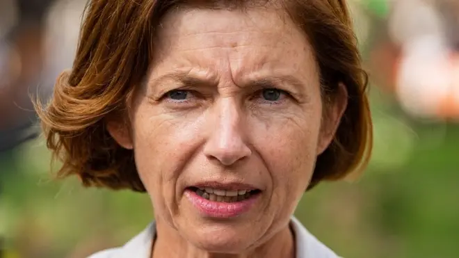 फ्रांस की रक्षा मंत्री फ्लोरेंस पार्ली