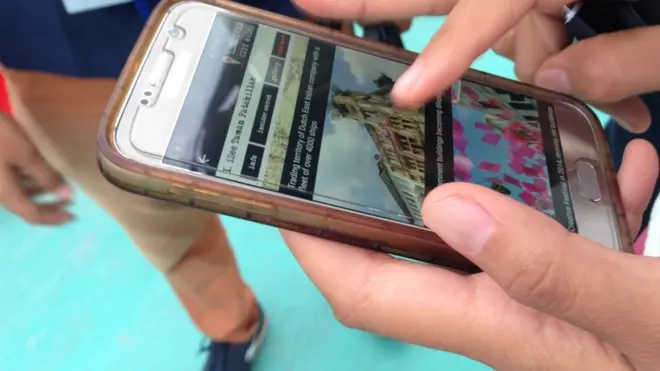 Aplikasi iDiscover antara lain memuat situs wisata di Kota Tua dan Sunda Kelapa Jakarta.