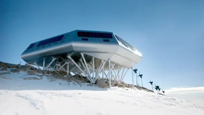 Станція "Принцеса Елізабет" має дев'ять вітряків