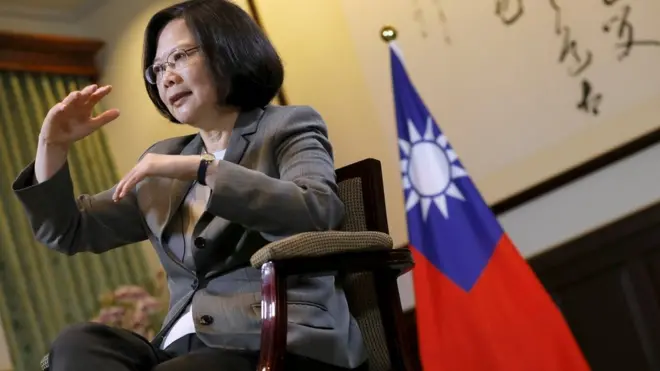 蔡英文就任总统即将在5月20日届满一年。