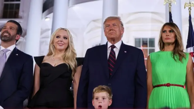 ترامب وأسرته