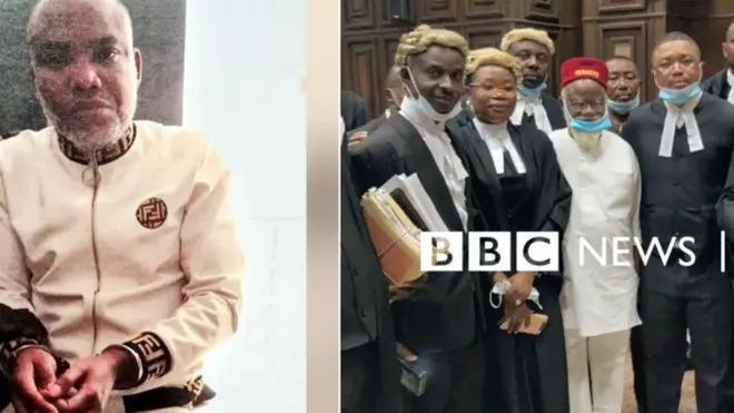 Nnamdi Kanu na ndị ọkaiwu ya