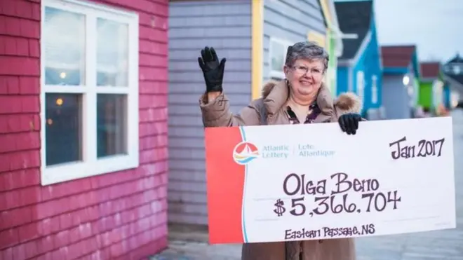奥尔加‧贝诺梦见中奬号码，赢得530万加元奬金