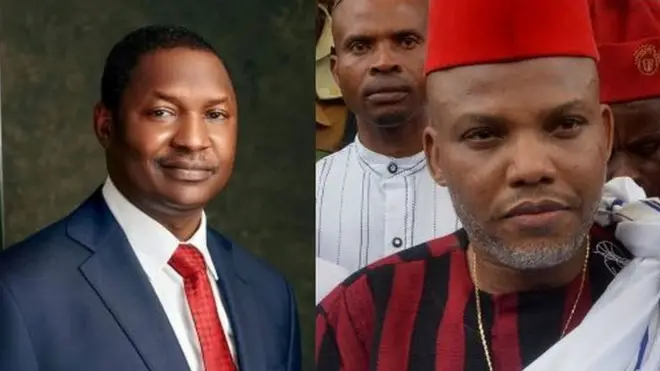 Abubakar Malami na Nnamdi Kanu