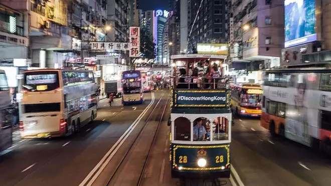 รถรางในฮ่องกง