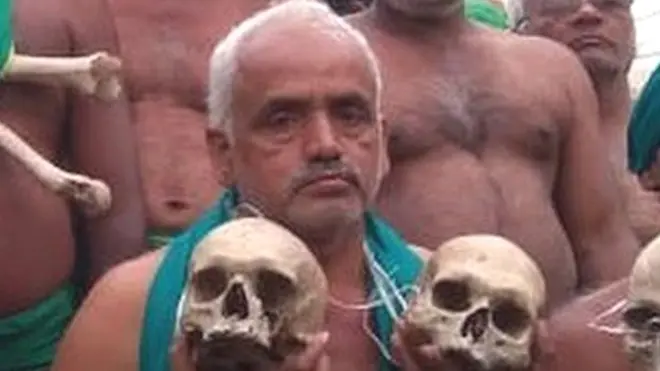 કિસાન મુક્તિ માર્ચની તસવીર