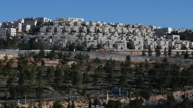 Housing units in the Ramat Shlomo settlement of East Jerusalem