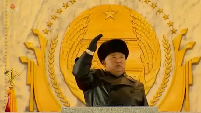 Vojna parada u Severnoj Koreji