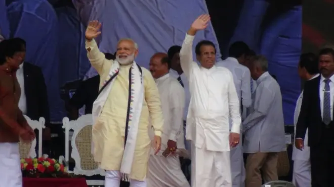 අගමැති මෝදි ඉන්දීය ආධාර ඇතිව ඉදි කෙරුණ දික්ඔය රෝහල විවෘත කිරීමට සහභාගී වෙයි.