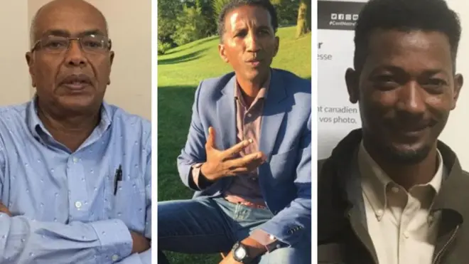 ኣቶ ዮሃንስ ፈርዲናንድ፥ ኣቶ ሰመረ ከሰተ፤ ኣቶ ዓወት ሃይለ