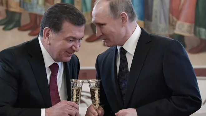 Путин ва Мирзиёев