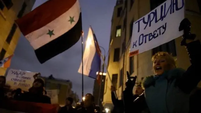 Загибель російського пілота викликала негативну реакцію Москви