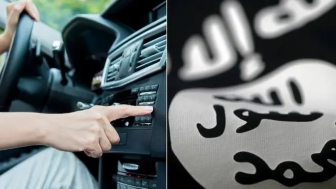 Pendengar yang mengharapkan mendengar 'Anders & Gry with Friends' malah mendengar lagu perekrutan ISIS.