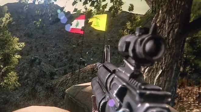 لعبة إلكترونية حربية ثلاثية الأبعاد