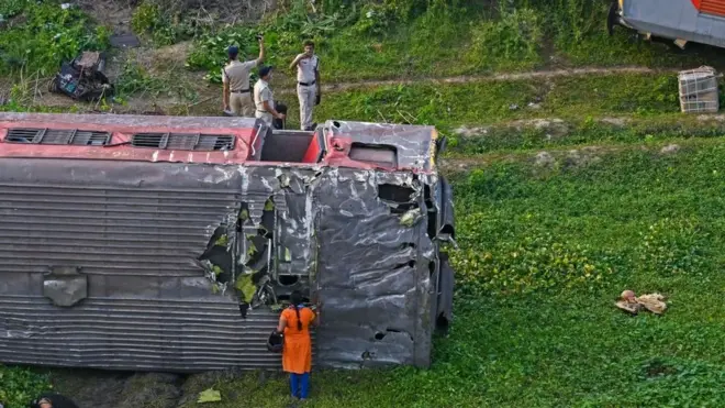 Kecelakaan kereta di India