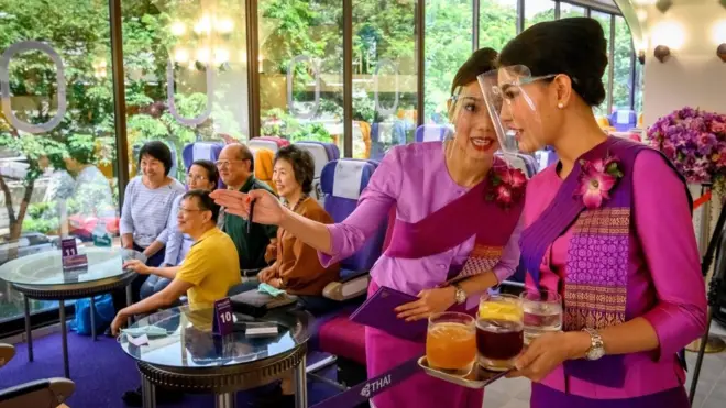 Thai Airways has launched a special flight that will cruise over 99 holy sites