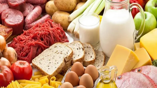 أطعمة متنوعة