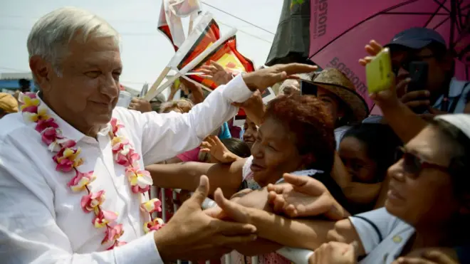 Andrés Manuel López Obrador es el candidato más popular en la elección presidencial.