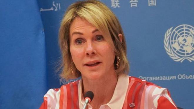 原定13日下午訪台的美國駐聯合國大使克拉夫特（Kelly Craft）的行程取消。