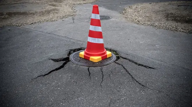 cone for road