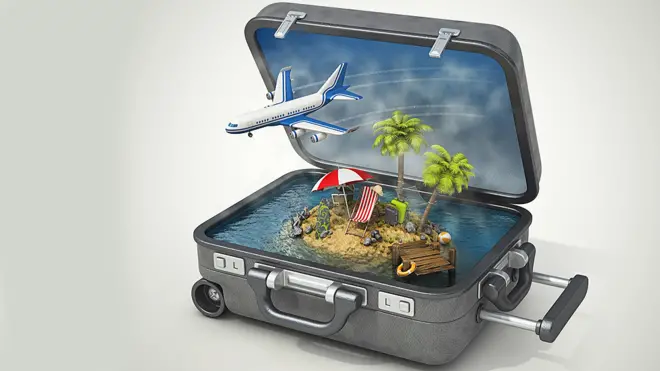 Empacas tus sueños y, con boleto y pasaporte en el bolsillo, te vas... quizás.