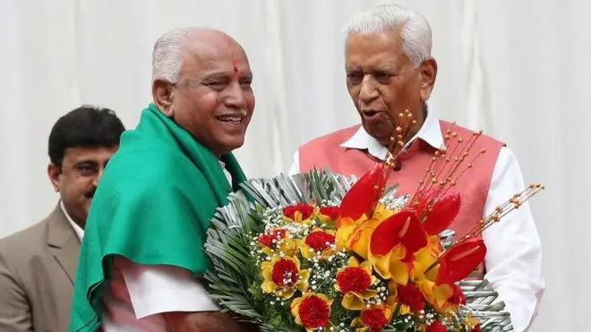 વજુવાળા અને યેદિયુરપ્પા