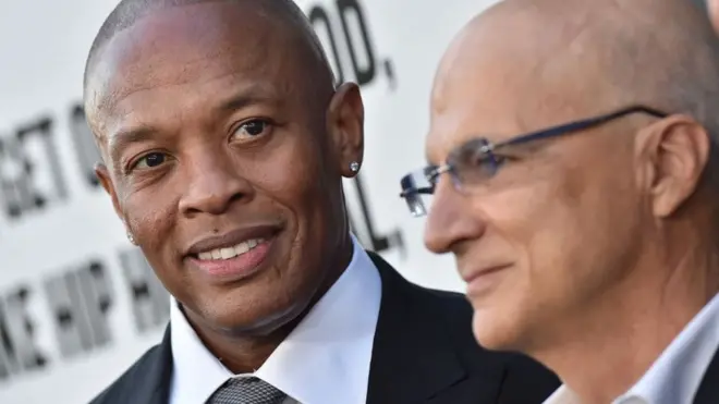 Dr Dre and Jimmy Iovine first worked together on Dre's album The Chronic