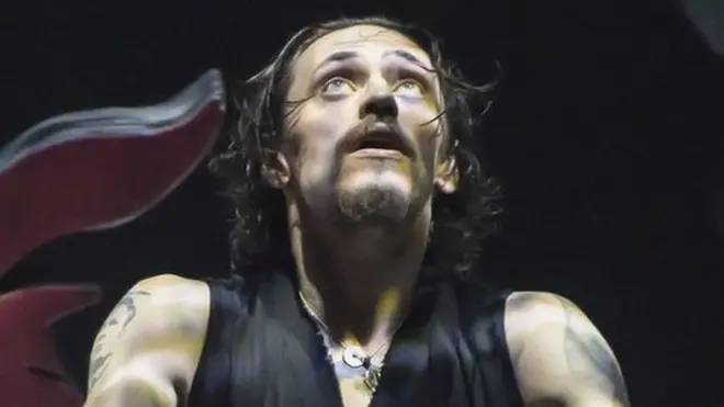 Сергей Полунин в роли Распутина на сцене лондонского театра "Палладиум". 31 мая 2019 года