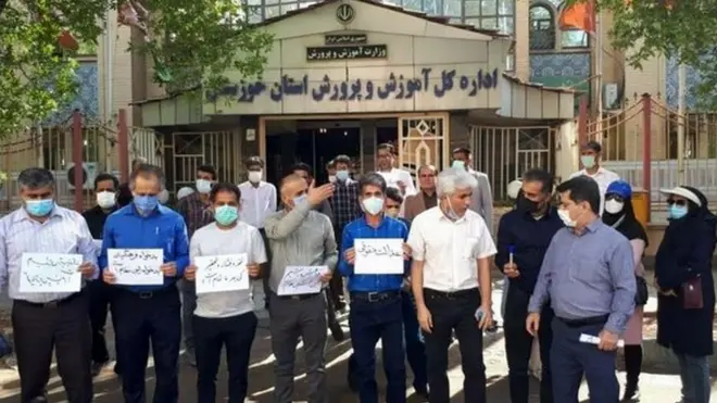 اعتراض معلمان