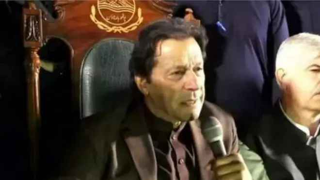 पाकिस्तान के पूर्व प्रधानमंत्री इमरान ख़ान