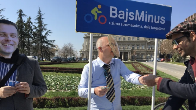 Aktivizam ironijom biciklista