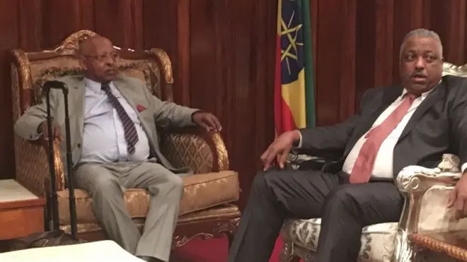 አቶ ሌንጮ ለታና አባ ዱላ ገመዳ