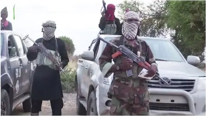 Des combattants du groupe djihadiste Boko Haram