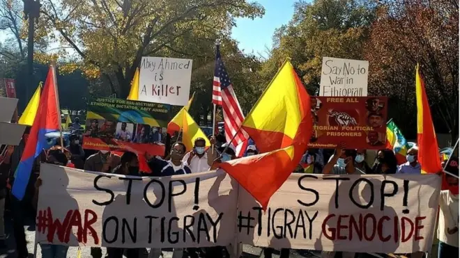 ሰልፊ ተቃውሞ ኣብ ሰሜን ኣመሪካ