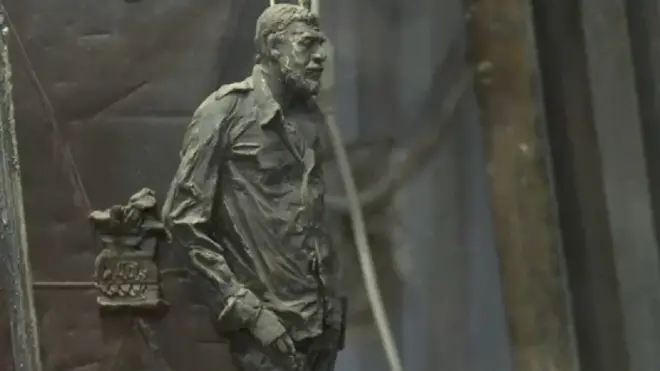 макет памятника Сергею Довлатову