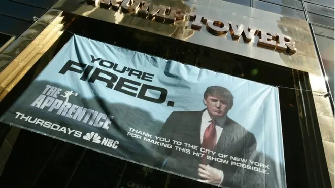 В реалити-шоу Трампа у него была коронная фраза: "Вы уволены"