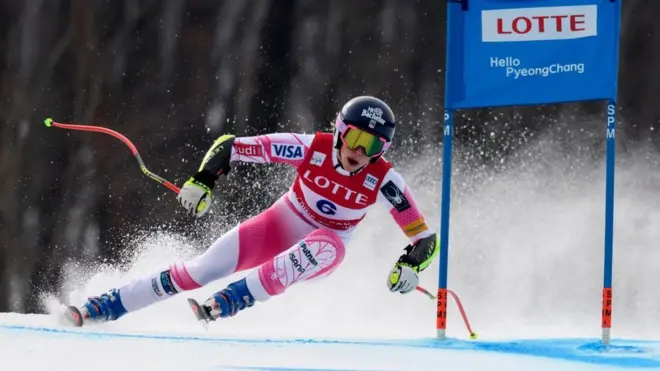 지난 3월 강원도 정선 알파인 경기장에서 열린 테스트 이벤트